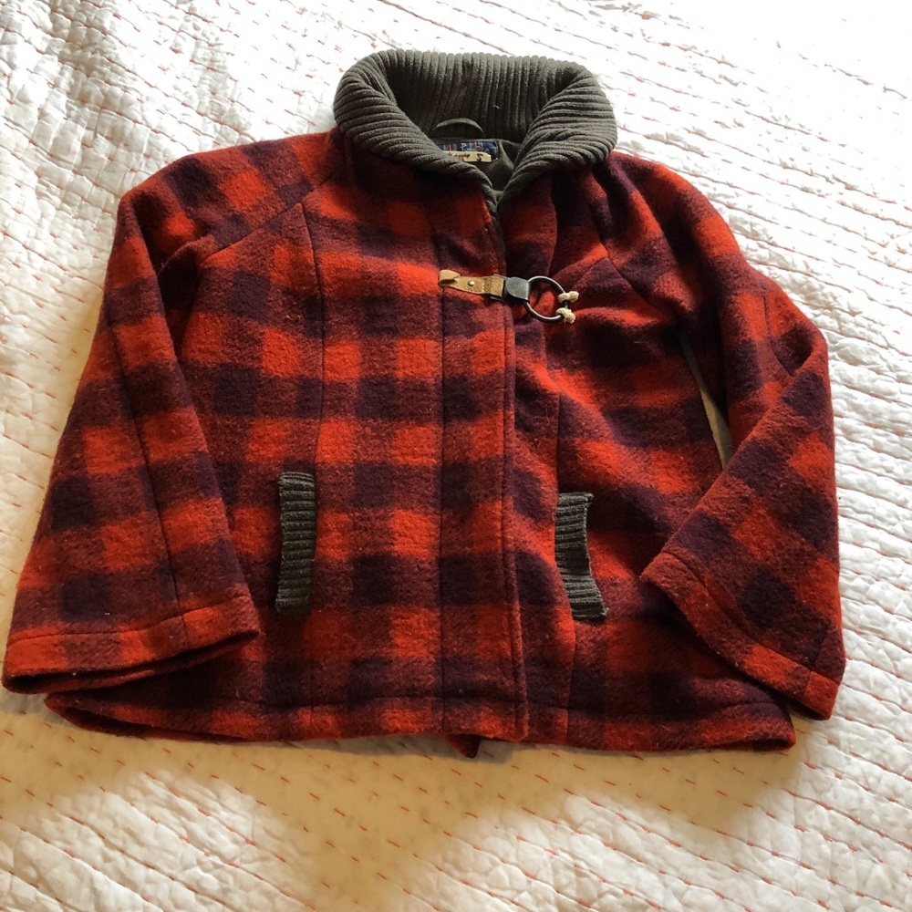 Free People wool blend coat S